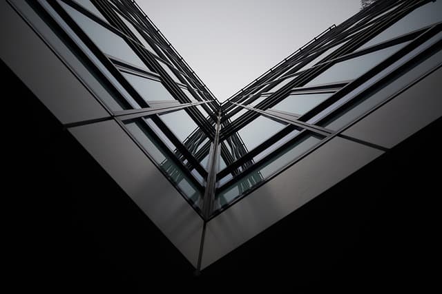 Modern construction building